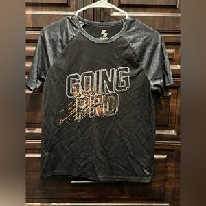 Black Graphic T-Shirt boys XL size 14